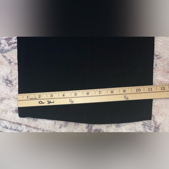 Vince Camuto Wide Leg Pleated High Waist Culottes Women's Size 6 Black - Picture 4 of 9